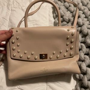 Kate Spade Dorina Serrano place pearl satchel